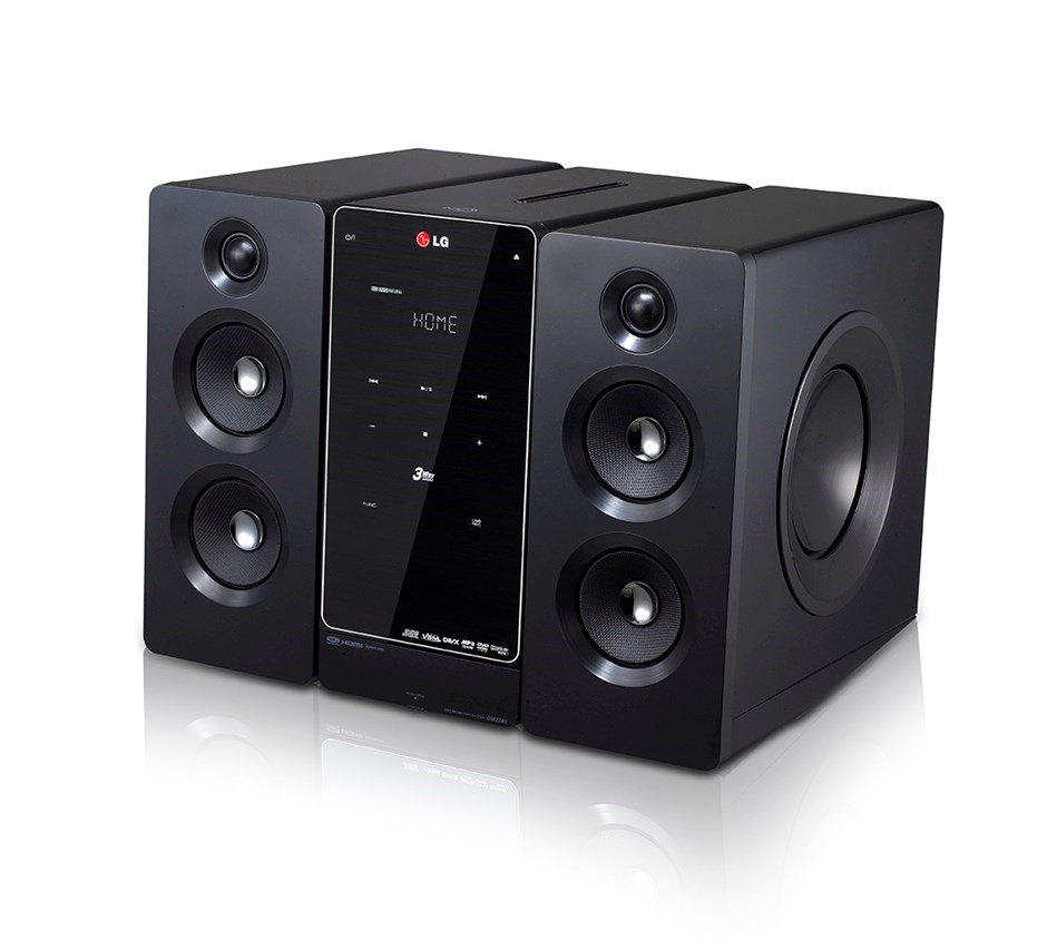 LG DVD Microsystem with Bluetooth (Black