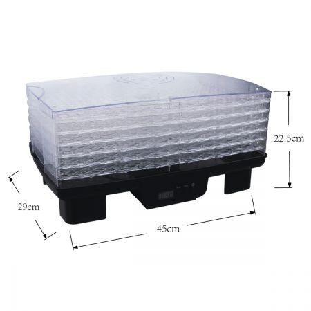 Maxkon Rectangular Food Dehydrator with 