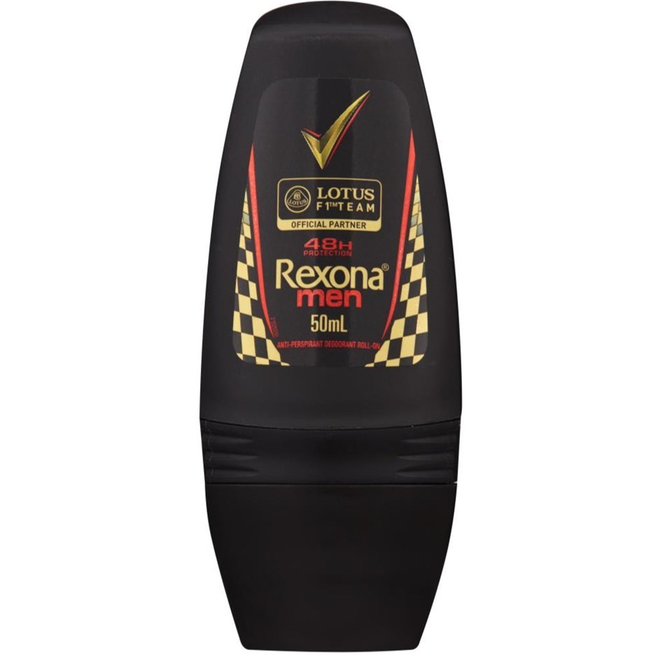 6 x Rexona 50ml Deodorant Men Roll On Lo