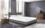 Italian Design Carona King Size Grey Wooden Bed Frame