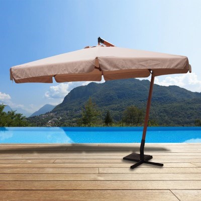 Venezia Teak Hardwood Cantilever Umbrell