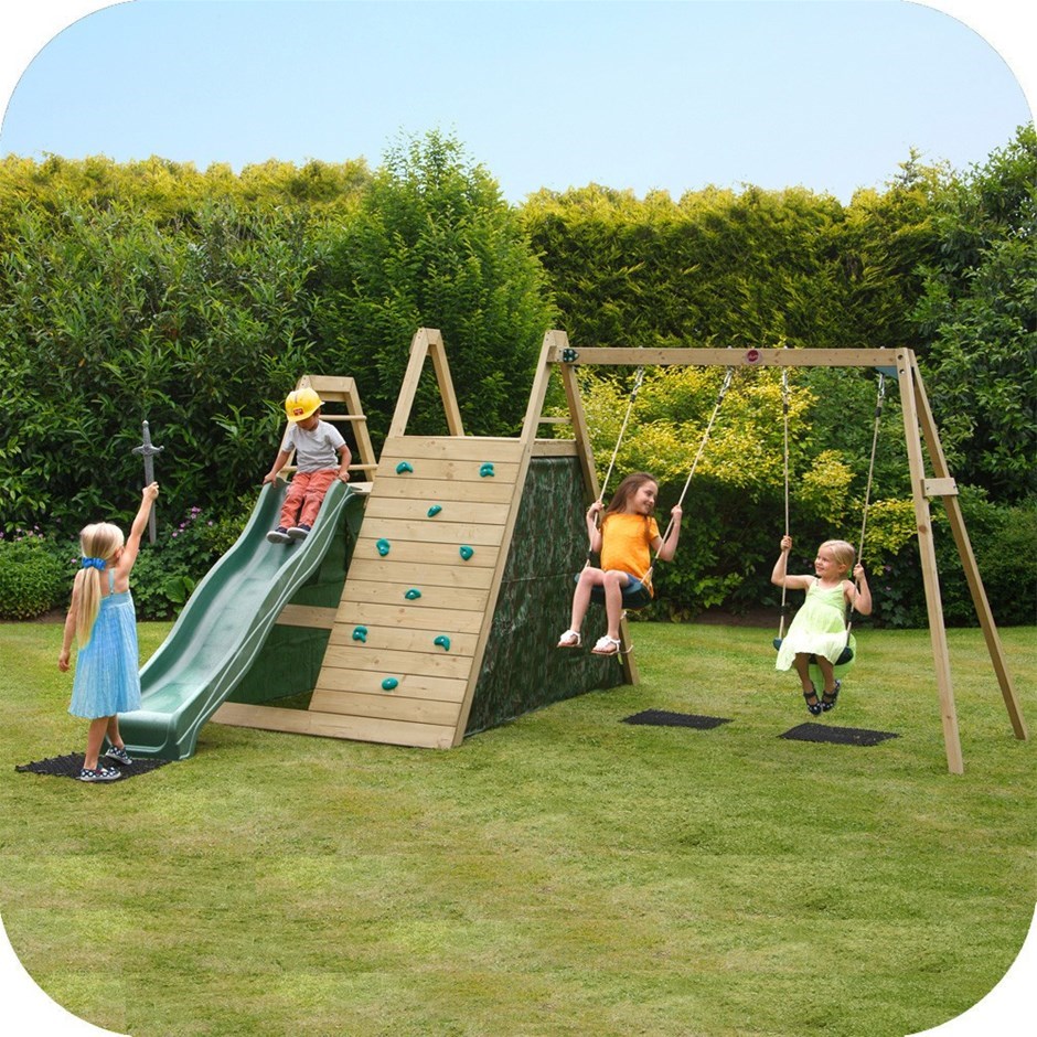 Plum Climbing Pyramid Wooden Playground