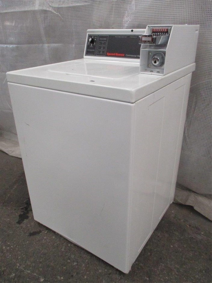 Speed Queen Coin Operated Commercial Top Load Washer Auction (0006