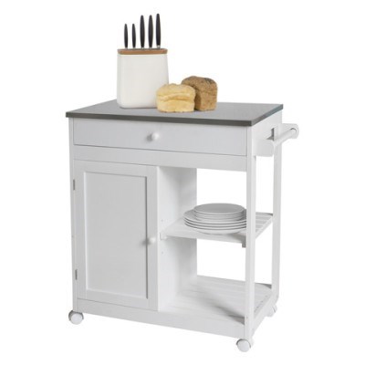 In & Out Kitchen Trolley with Stainless 