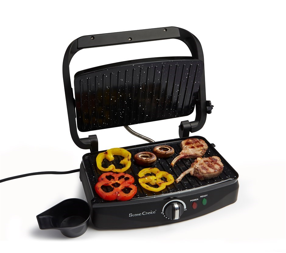 Electric Grill, Stone Coated