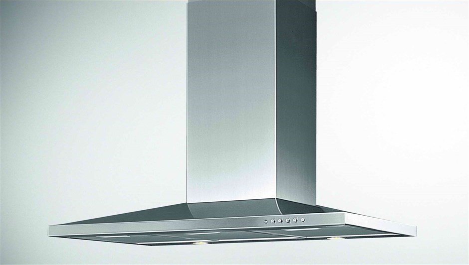 Blanco 90cm Stainless Steel Wall Canopy 