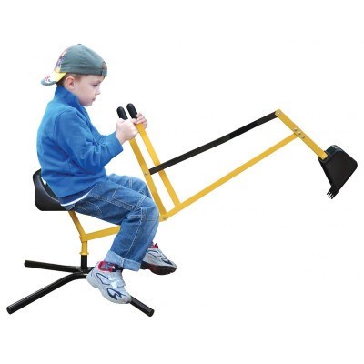 Children's Sand Digger - Black & Yellow