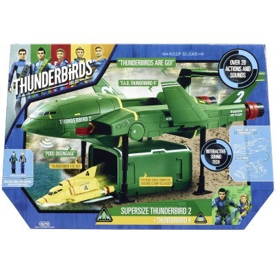 Thunderbirds Supersize Playset/Vehicles & Figures