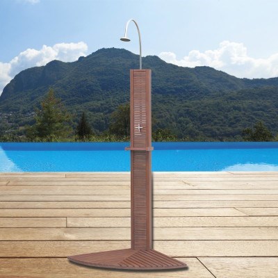 Hardwood Timber Outdoor Shower
