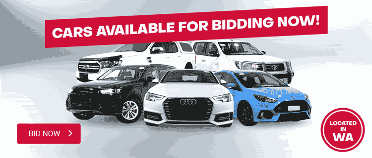 WA Cars Available For Bidding