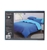 Dreamaker 250TC Reversible Quilt Cover Set SKB Midnight blue/Teal