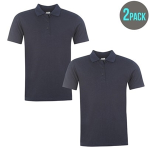Donnay 2 Pack Polo Snr40-549057-22-Navy