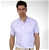 Jack Nicklaus Men's Oxford Striped Club Polo Shirt