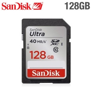 SanDisk Ultra 128GB 40MBs SDXC Memory Ca