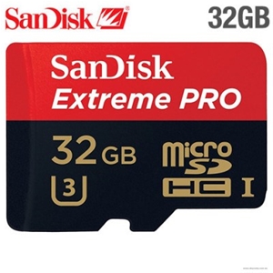 SanDisk 32GB Extreme Pro microSDXC UHS-I