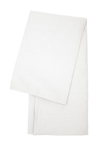 French Luxe White Table Cloth 100% Linen
