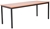 Steel Frame Table 1500x750 Cherry