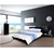 Double PU Leather Bed Frame -BLACK