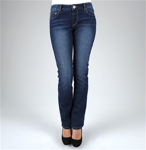 Jag Womens Mid Rise Straight Jean