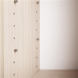 2 Doors Shoe Cabinet Storage Cupboard - 