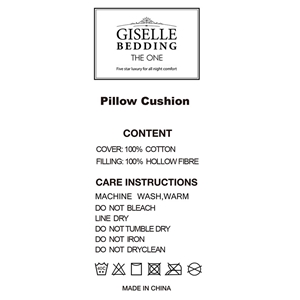 Giselle Bedding Set of 4 Medium & Firm C