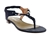 Nat-Sui Braided Sandal - Charcoal Watersnake