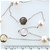 White Pearl & Multicoloured Gemstone SS Necklace