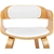 Artiss Wooden Dining Chair with Padded Seat - White