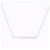NEW Lulu Flamingo Sterling Silver 925 Bar Necklace
