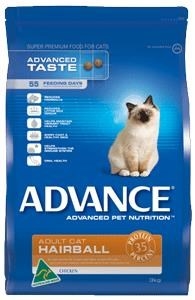 Advance Hairball Adult Cat 3kg