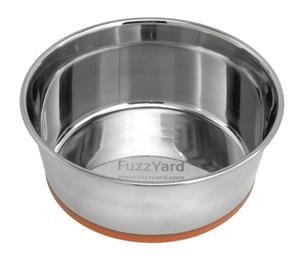 FuzzYard Stainless Steel Bowl w/Non Slip