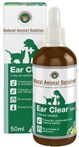 Natural Animal Solutions Ear Clear 50ml
