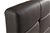 King PU Leather Deluxe Bed Frame Black
