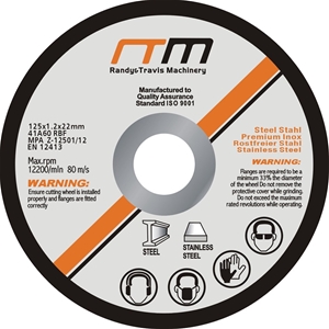 125mm 5" Cutting Disc Wheel for Angle Gr