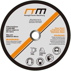 230mm 9" Cutting Disc Wheel for Angle Gr