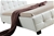 King Single PU Leather Deluxe Bed Frame White
