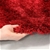 Plush Luxury Shag Rug Red 225x155cm