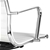 PU Leather Office Desk Chair - White