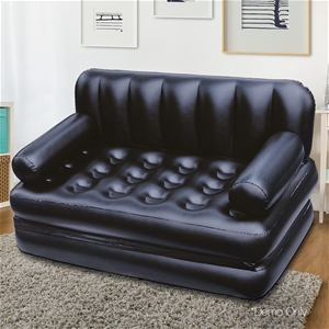Bestway 5 in 1 Inflatable Sofa Bed- Blac
