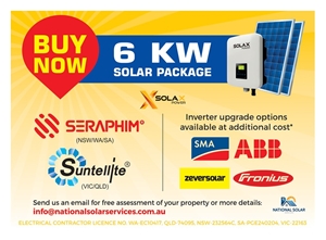 6 KW Solar PV System with Standard Insta