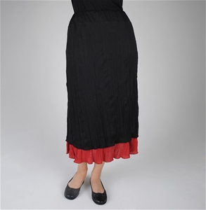 Insalata Crushed Skirt (Plus Sizes)