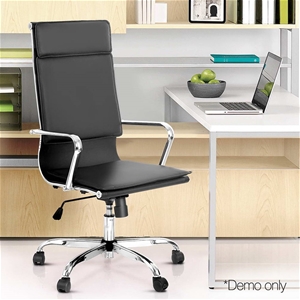 PU Leather High Back Office Desk Chair -