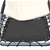 Gardeon Outdoor Rocking Armchair with Shade - Black & Beige