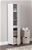 Montreal Single Door Multipurpose Cupboard - White