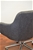 Davis Fabric Executive Office Chair - Charcoal