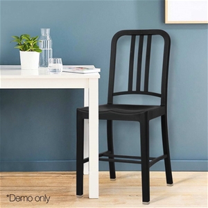 Set of 2 Replica Emeco Navy dining chair