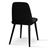 Artiss Set of 2 Nerd Replica Dining Chair - Black