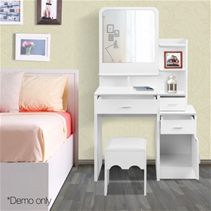 Artiss Dressing Table with Stool and dra