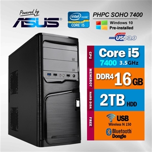 PHPC SOHO i5-7400 16GB RAM 2TB HDD Free 