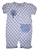 Plum Baby Blue Romper Suits